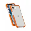 iPhone 17e/16e ütésálló szilikon hátlap, Narancs