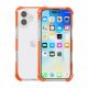 iPhone 16 Plus ütésálló szilikon hátlap, Narancs