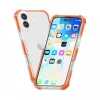 iPhone 17 ütésálló szilikon hátlap, Narancs