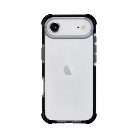 iPhone  Air ütésálló szilikon hátlap, Fekete