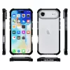 iPhone  Air ütésálló szilikon hátlap, Fekete