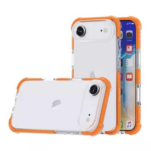 iPhone  Air ütésálló szilikon hátlap, Narancs