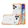 iPhone 17 Pro Max ütésálló szilikon hátlap, Narancs