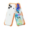 iPhone 17 Pro Max ütésálló szilikon hátlap, Narancs