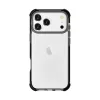 iPhone 17 Pro ütésálló szilikon hátlap, Fekete