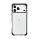 iPhone 17 Pro ütésálló szilikon hátlap, Fekete