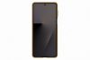 Samsung Flip 7 bőr hátlap, barna