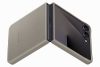 Samsung Flip 7 bőr hátlap, szürke
