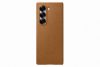 Samsung Fold 6 bőr tok, Barna
