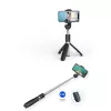 Tech-Protect L01S Bluetooth Selfie Stick Tripod fekete
