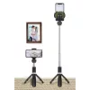 Tech-Protect L01S Bluetooth Selfie Stick Tripod fekete