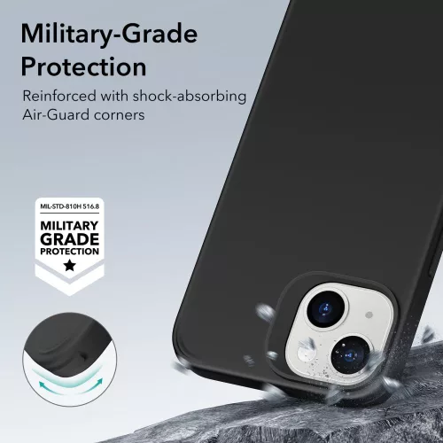 ESR Classic Hybrid Halolock MagSafe tok Apple iPhone 14 Plus / 15 Plus készülékhez - Fekete
