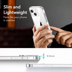   ESR Project Zero tok Apple iPhone 14 Plus / 15 Plus készülékhez - Átlátszó