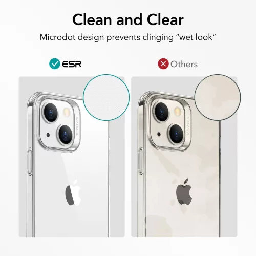 ESR Project Zero tok Apple iPhone 14 Plus / 15 Plus készülékhez - Átlátszó