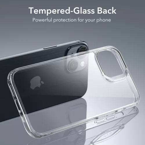 ESR Ice Shield tok Apple iPhone 15 Plus készülékhez - Átlátszó