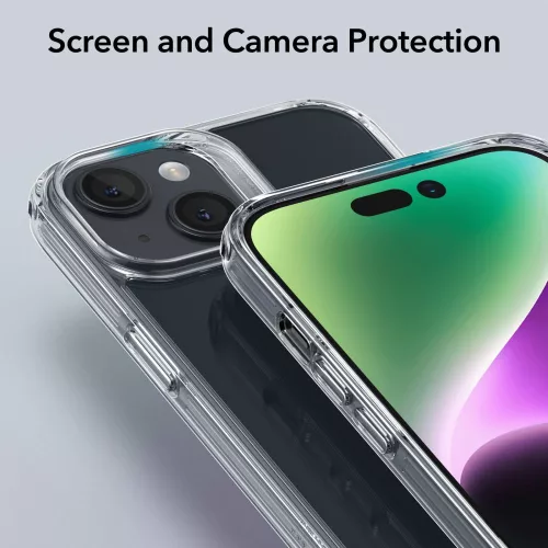 ESR Ice Shield tok Apple iPhone 15 Plus készülékhez - Átlátszó