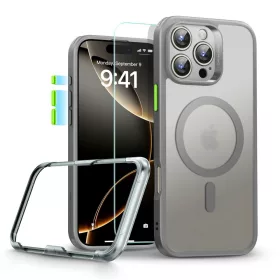   ESR Classic Pro Set Halolock MagSafe tok Apple iPhone 16 Pro Max készülékhez - Matt szürke