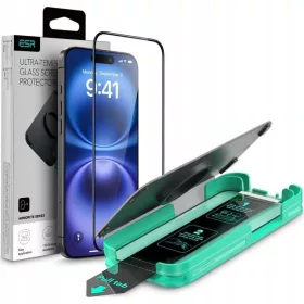   ESR Armorite Tempered Glass üvegfólia Apple iPhone 16 Pro készülékhez - Fekete