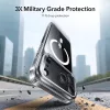 ESR Classic Hybrid Kickstand MagSafe tok Apple iPhone 17 Pro Max készülékhez - Átlátszó