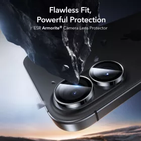   ESR Armorite Camera Protector kameravédő Apple iPhone 16 / 16 Plus / 17 készülékhez - Fekete