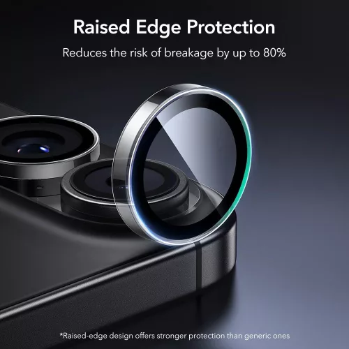 ESR Armorite Camera Protector kameravédő Apple iPhone 16 készülékhez - Átlátszó
