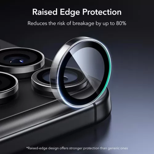 ESR Armorite Camera Protector kameravédő Apple iPhone 14 Pro / 15 Pro / 16 Pro / 17 Pro készülékhez - Átlátszó