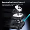 ESR Armorite Camera Protector kameravédő Apple iPhone 14 Pro / 15 Pro / 16 Pro / 17 Pro készülékhez - Átlátszó