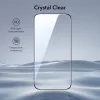 ESR UltraFit Tempered Glass 2-Pack üvegfólia Apple iPhone 17 Pro Max készülékhez - Fekete