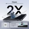 ESR UltraFit Tempered Glass 2-Pack üvegfólia Apple iPhone 17 Pro készülékhez - Fekete