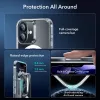 ESR Classic Hybrid MagSafe & Tempered Glass tok Apple iPhone 17 készülékhez - Átlátszó