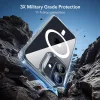 ESR Classic Hybrid MagSafe & Tempered Glass tok Apple iPhone 17 készülékhez - Átlátszó