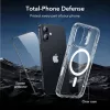 ESR Classic Hybrid MagSafe & Tempered Glass tok Apple iPhone 17 készülékhez - Átlátszó