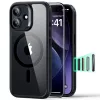 ESR Classic Hybrid MagSafe & Tempered Glass tok Apple iPhone 17 készülékhez - Átlátszó/fekete