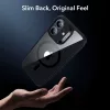 ESR Classic Hybrid MagSafe & Tempered Glass tok Apple iPhone 17 készülékhez - Átlátszó/fekete
