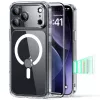 ESR Classic Hybrid MagSafe & Tempered Glass tok Apple iPhone 17 Pro Max készülékhez - Átlátszó