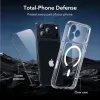 ESR Classic Hybrid MagSafe & Tempered Glass tok Apple iPhone 17 Pro Max készülékhez - Átlátszó