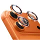 ESR Armorite Camera Protector kameravédő Apple iPhone 14 Pro / 15 Pro / 16 Pro / 17 Pro készülékhez - Narancs