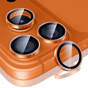   ESR Armorite Camera Protector kameravédő Apple iPhone 14 Pro / 15 Pro / 16 Pro / 17 Pro készülékhez - Narancs
