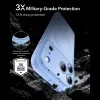 ESR Classic Hybrid MagSafe tok, Apple iPhone 17 Pro / 18 Pro - Frosted Light Blue