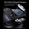 ESR Classic Hybrid MagSafe tok, Apple iPhone 17 Pro Max / 18 Pro Max - Frosted Black