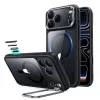 ESR Classic Hybrid Kickstand MagSafe tok, Apple iPhone 17 Pro / 18 Pro - Clear Black