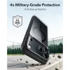 ESR Classic Hybrid Kickstand MagSafe tok, Apple iPhone 17 Pro / 18 Pro - Clear Black