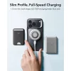 ESR Classic Hybrid Kickstand MagSafe tok, Apple iPhone 17 Pro / 18 Pro - Clear Black