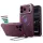 ESR Cyber Tough Kickstand MagSafe tok, Apple iPhone 17 Pro Max / 18 Pro Max - Deep Burgundy