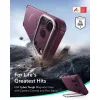 ESR Cyber Tough Kickstand MagSafe tok, Apple iPhone 17 Pro Max / 18 Pro Max - Deep Burgundy