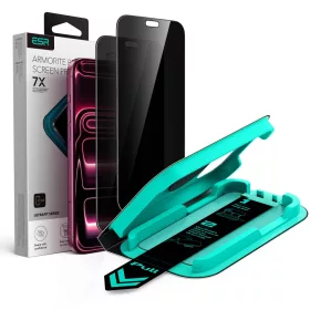   ESR UltraFit Armorite Tempered Glass 2 Pack üvegfólia, Apple iPhone 18 Pro - Privacy