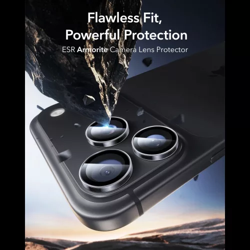 ESR Armorite Camera Protector kameravédő, Apple iPhone 18 Pro / 18 Pro Max - Clear