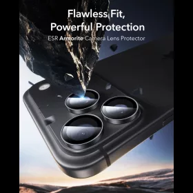   ESR Armorite Camera Protector 2 Pack kameravédő, Apple iPhone 18 Pro / 18 Pro Max - Black