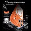ESR Classic Hybrid MagSafe tok, Apple iPhone 17 Pro / 18 Pro - Frosted Orange