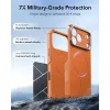 ESR Cyber Tough Kickstand MagSafe tok, Apple iPhone 17 Pro / 18 Pro - Orange